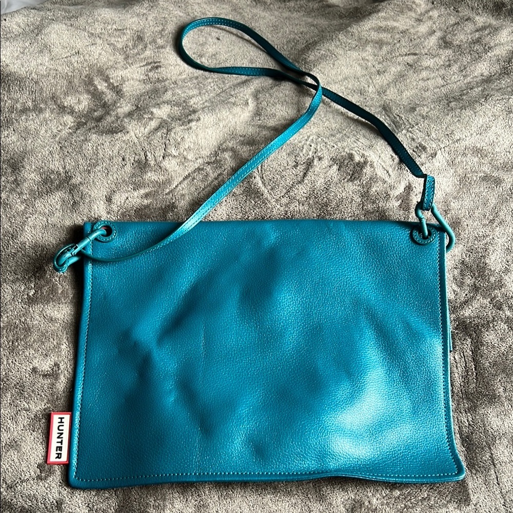 Hunter Blue Crossbody Bag or hand bag - Picture 2 of 6